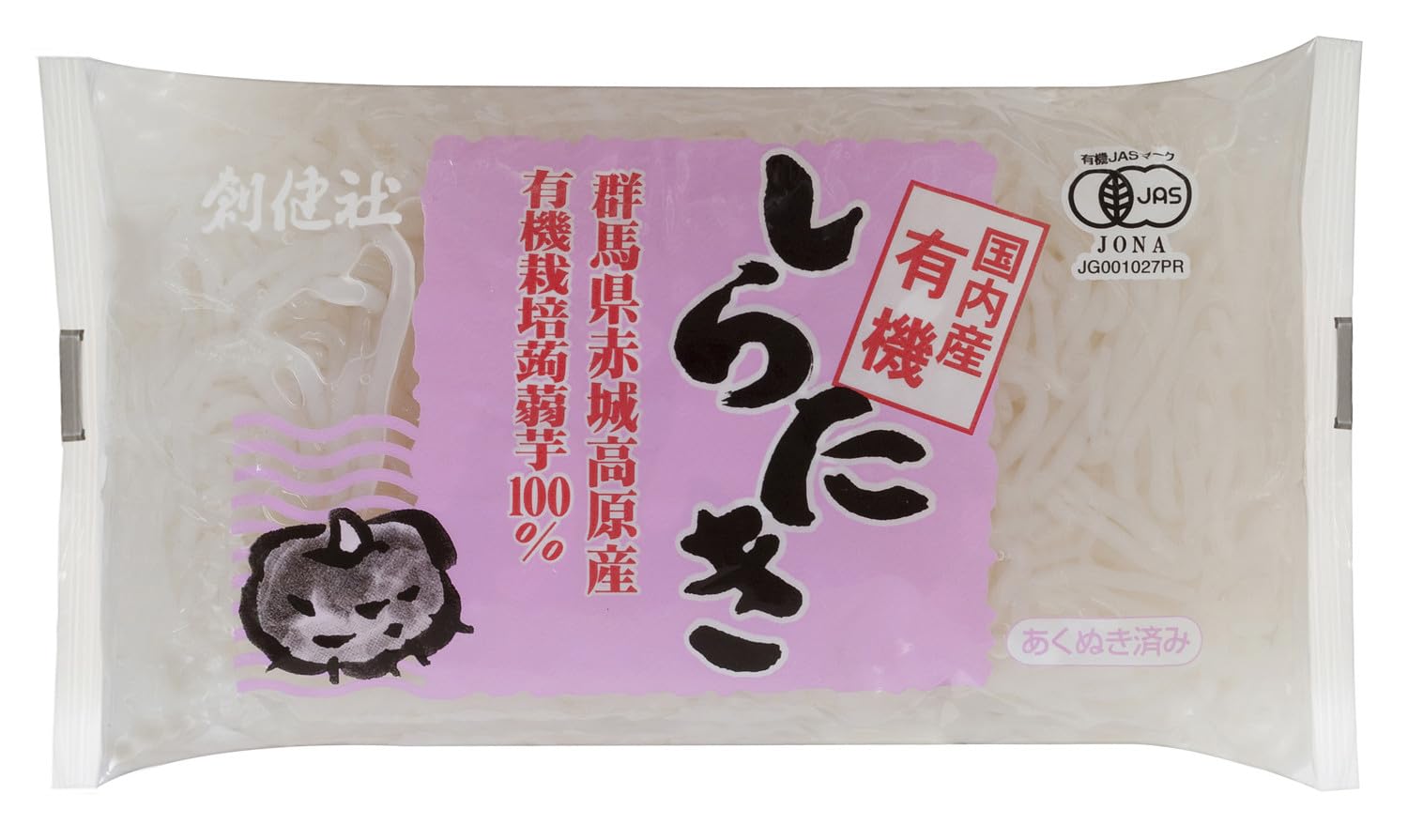 Amazon | 創健社 有機 しらたき 200g×5個 JAN： 4901735016631